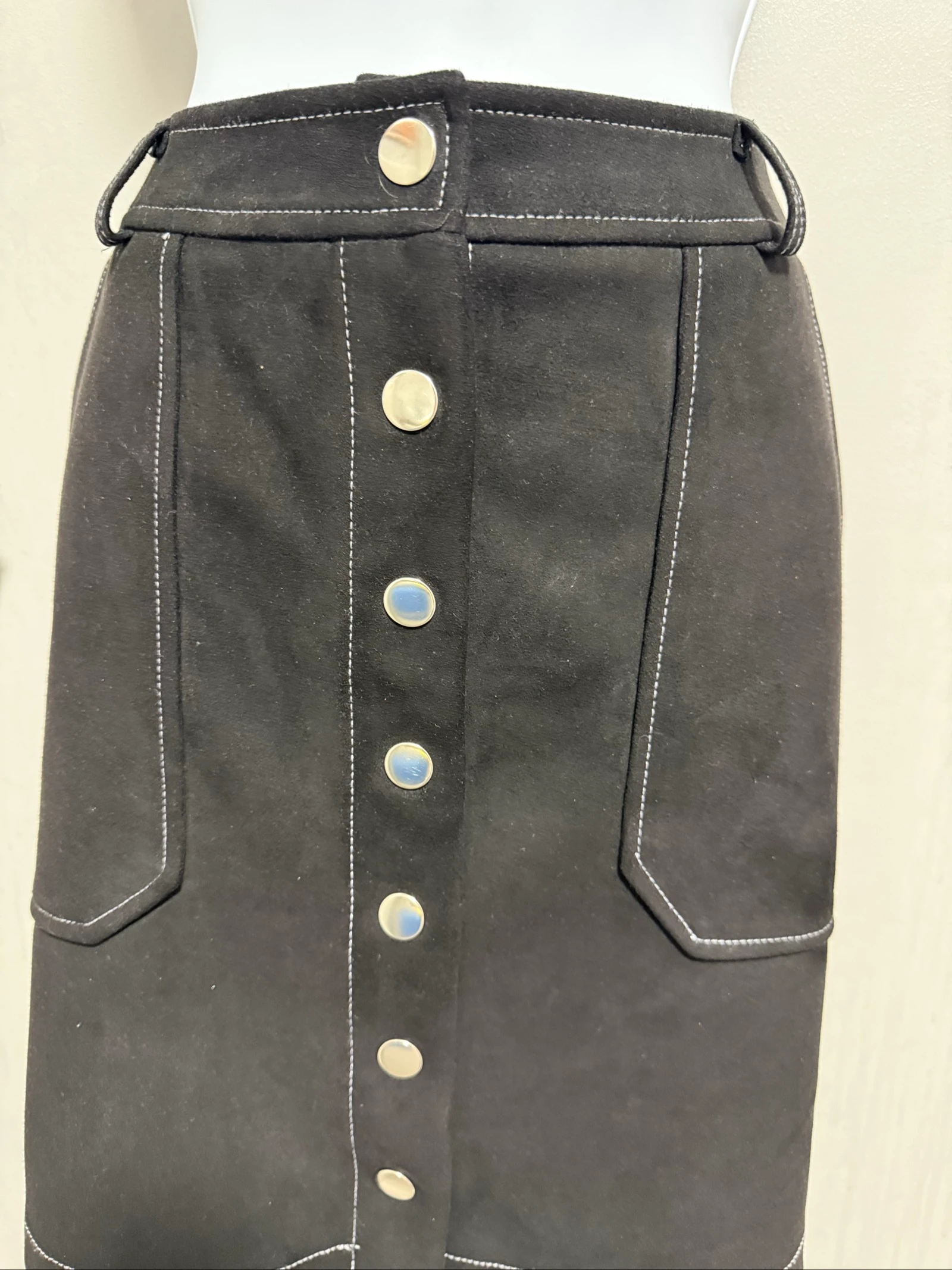 Black cache cache skirt size 42 – photo 2